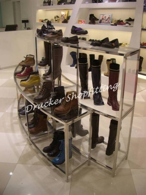 Brand Shoe Shop Display Fixtures