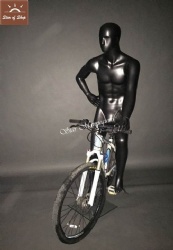 Male Bicycle Mannequin