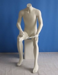 Sitting Male Mannequin SMM-007