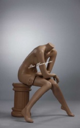 Sitting Female Mannequin SFM-013