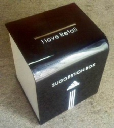 Perspex Suggestion Box