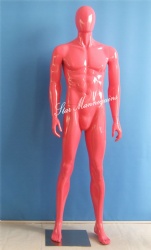 Full Body Male Mannequin CMM-022R (High Glossy Red)