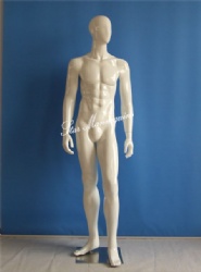 Full Body Male Mannequin CMM-023 (High Glossy White)