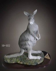 Desktop Small Kangaroo Sculpture
