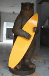 Bear Sculpture of 2.3 Meters Height