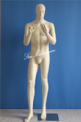 Full Body Male Mannequin CMM-027 (Matt White Color)
